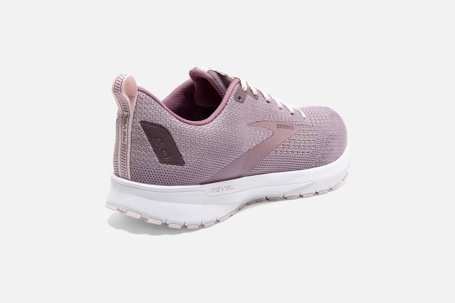 Brooks Revel 4 Road Loopschoenen Dames - Roze - 541268KQZ